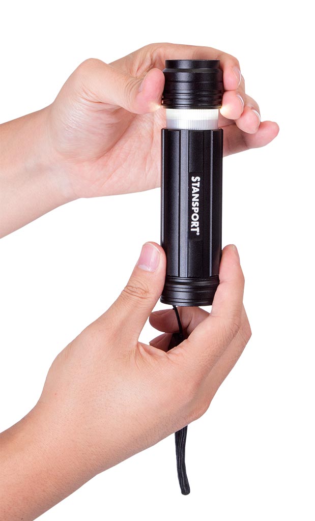 Flashlight/Area Light Cree - 200 Lumens with Batteries-eSafety Supplies, Inc