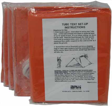 Emergency Shelter Tube Tent-eSafety Supplies, Inc