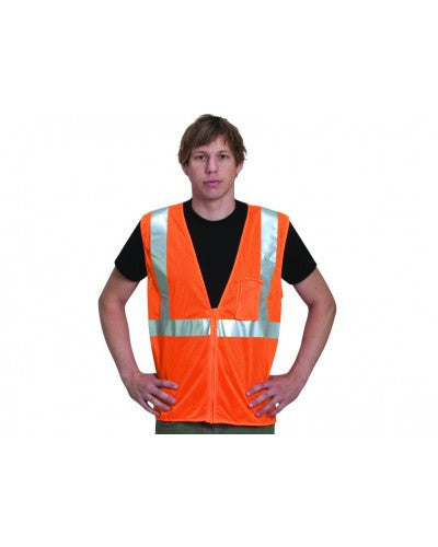 Liberty - Class 2 - Safety Vest (Mesh With Silver Stripes)-eSafety Supplies, Inc