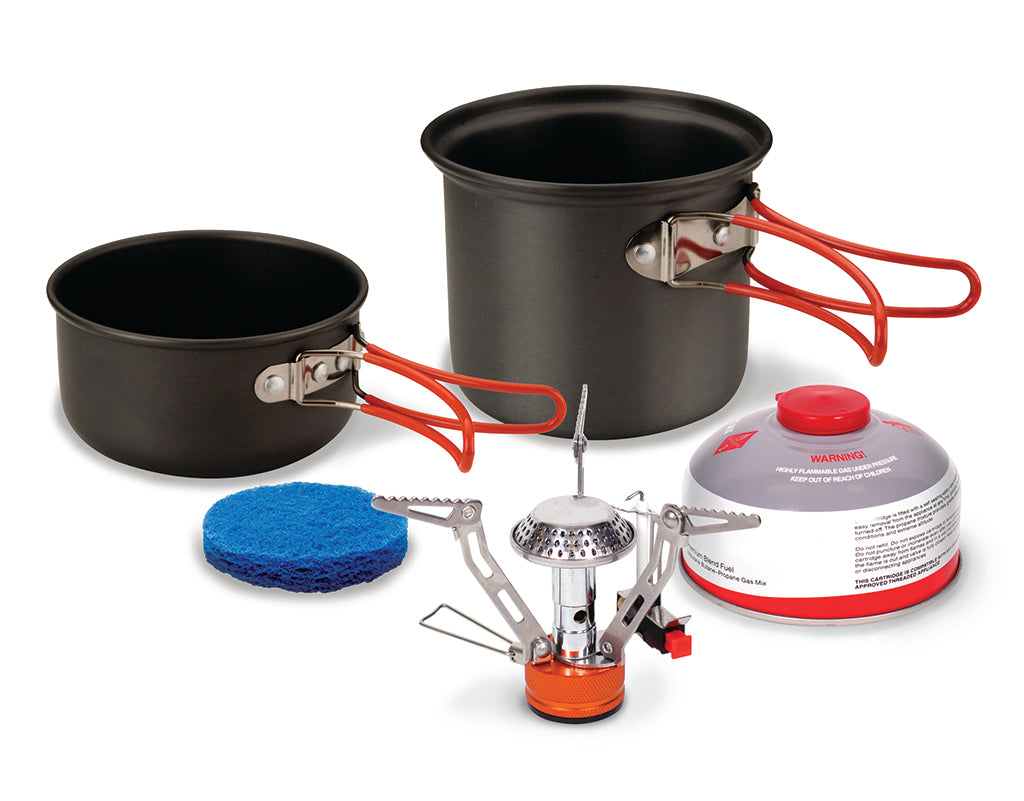 Butane - Stove - Cook Pot - Combo-eSafety Supplies, Inc