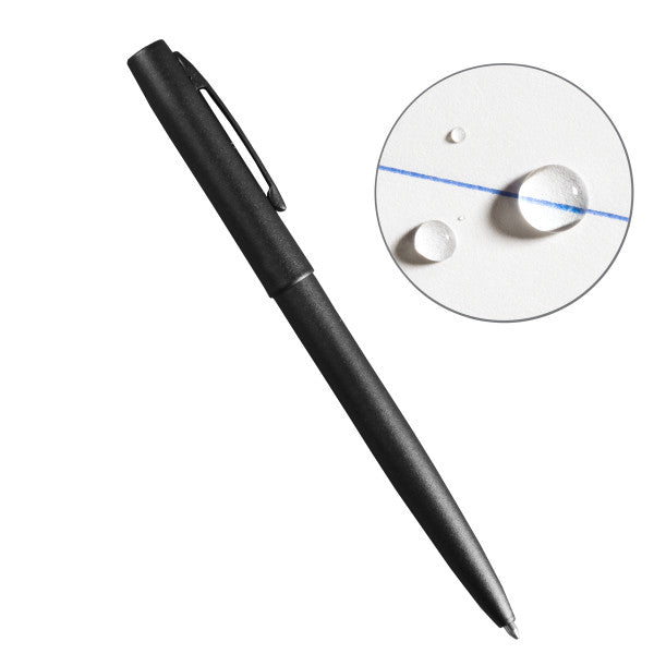 All-Weather Pen - Clicker - Metal - Blue Ink-eSafety Supplies, Inc