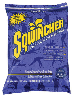 Sqwincher 47.66 Ounce Powder Pack Powder Concentrate Package Electrolyte Drink (16 Powder Electrolyte Drink - Pack)-eSafety Supplies, Inc