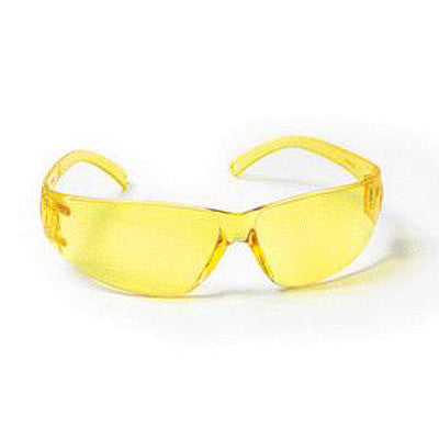 Radnor Classic Series Safety Glasses With Amber Frame And Amber Polycarbonate Anti-Fog Anti-Scratch Lens-eSafety Supplies, Inc