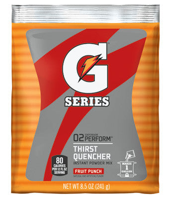 Gatorade 8.5 Ounce Instant Powder Pouch - Yields 1 Gallon (40 Packets Per Case)-eSafety Supplies, Inc