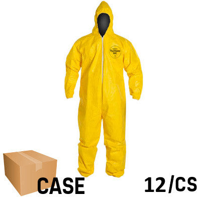 DuPont - Tychem Coverall with Hood - Case-eSafety Supplies, Inc
