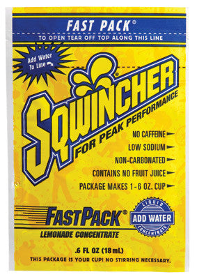 Sqwincher 47.66 Ounce Powder Pack Powder Concentrate Package Electrolyte Drink (16 Powder Electrolyte Drink - Pack)-eSafety Supplies, Inc