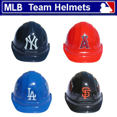 MLB Team Logo Safety Helmet Hard Hat