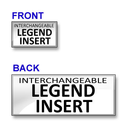 Inserts for Incident Command Vest (Front and Back)-eSafety Supplies, Inc