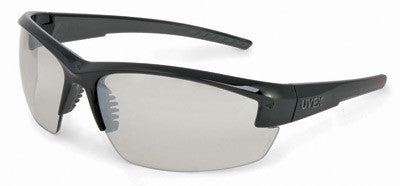 Uvex Mercury Safety Glasses With Black And Gray Frame And SCT-Reflect 50 Hard Coat Anti Scratch Lens (10 Pairs)-eSafety Supplies, Inc