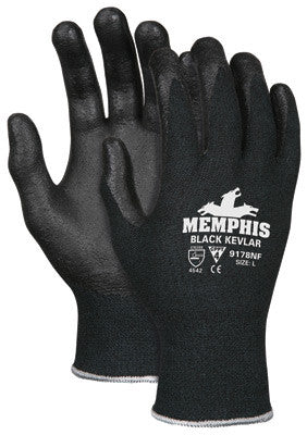 Memphis Black Kevlar Gloves-eSafety Supplies, Inc