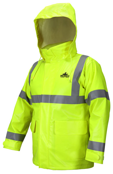 MCR Safety Big Jake 2,CAT 2,PVC/Meta-Aramid,Jackt L-eSafety Supplies, Inc