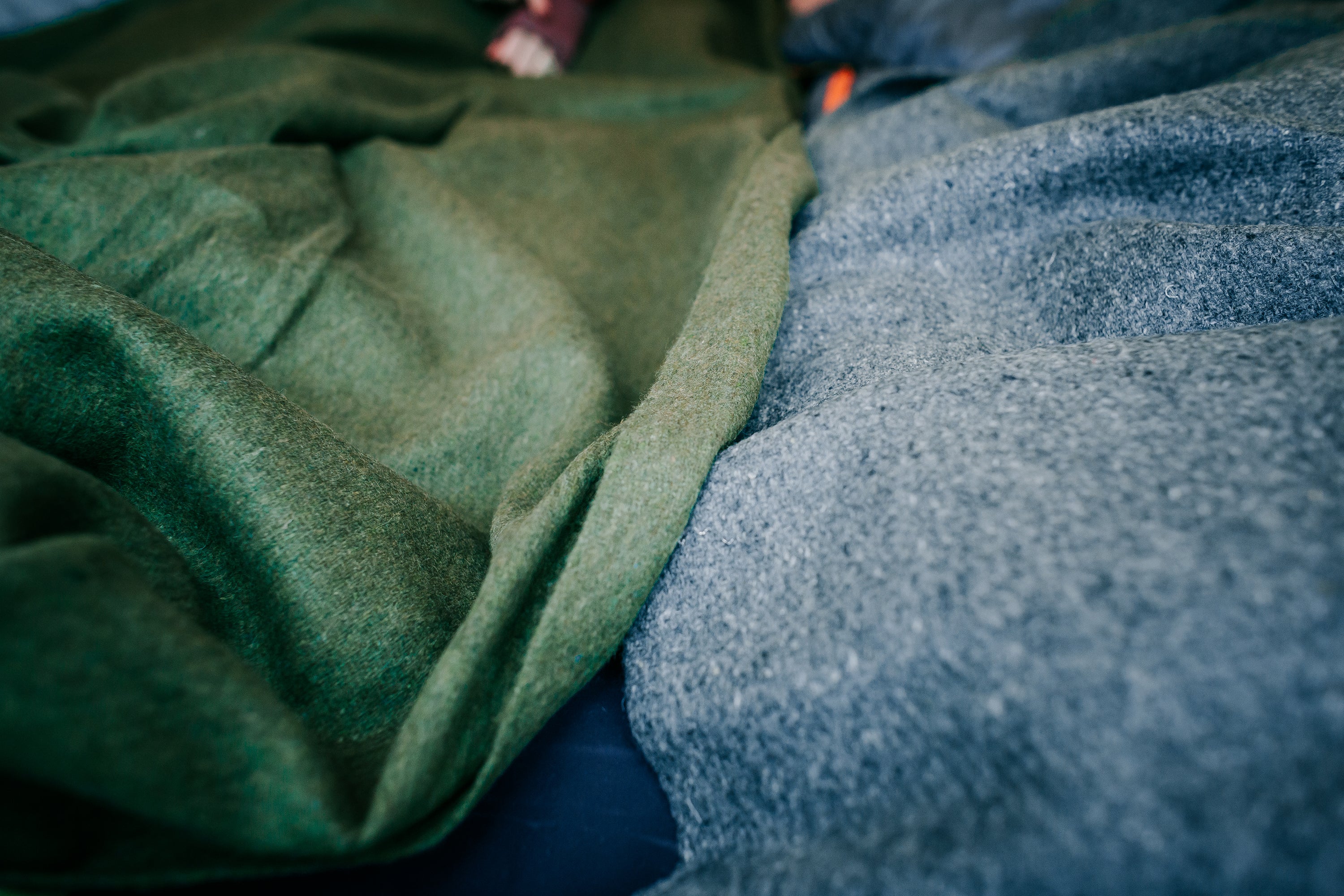 Wool Blanket - Od - 60 Inch X 80 Inch-eSafety Supplies, Inc