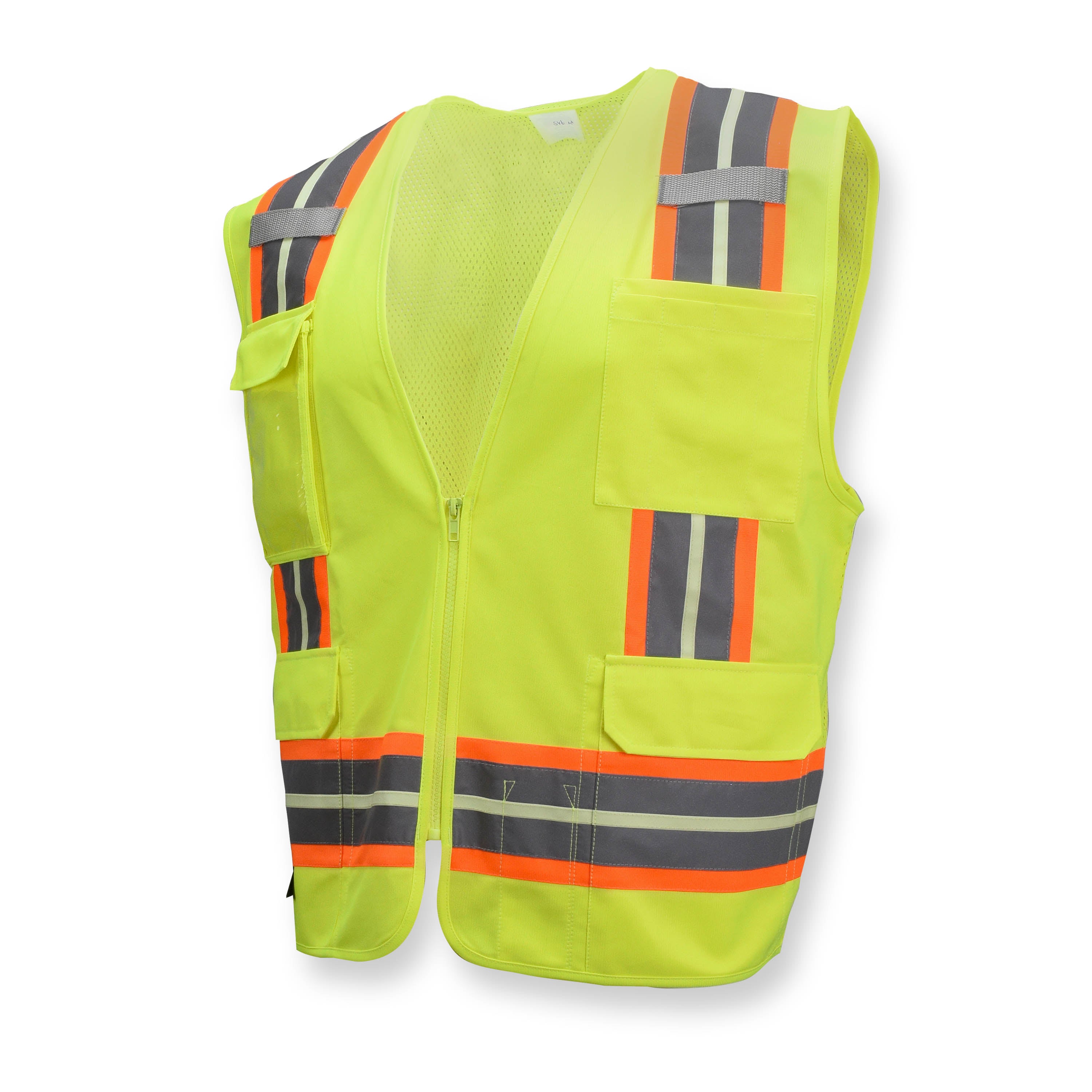 Radians SV6 Glow-in-the-Dark Surveyor Two Tone Safety Glow-in-the-Dark Vest-eSafety Supplies, Inc