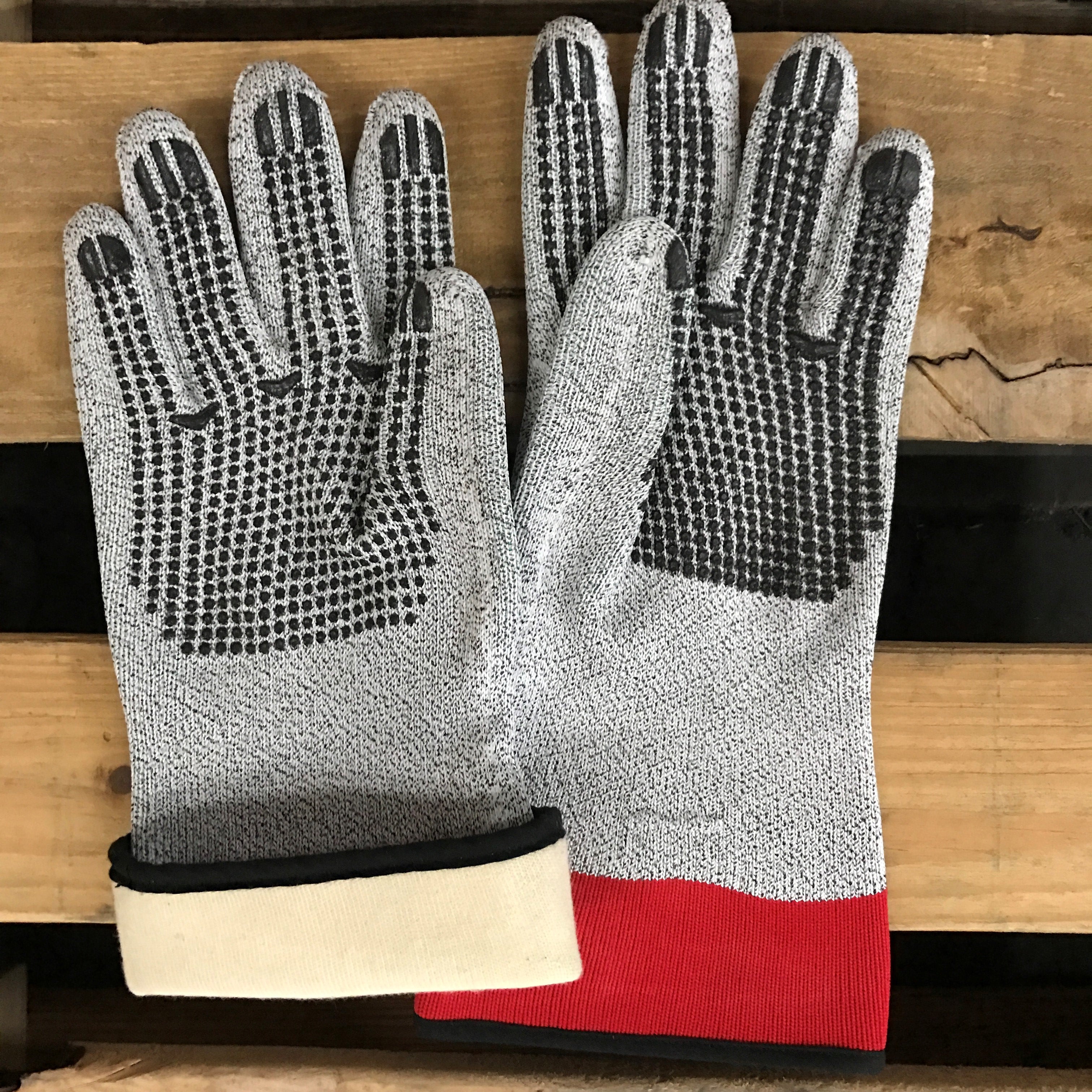 GD CARE- 3-Layer, Outside; Cut Resistant with Dot Liner, Inside: Cotton Liner-eSafety Supplies, Inc