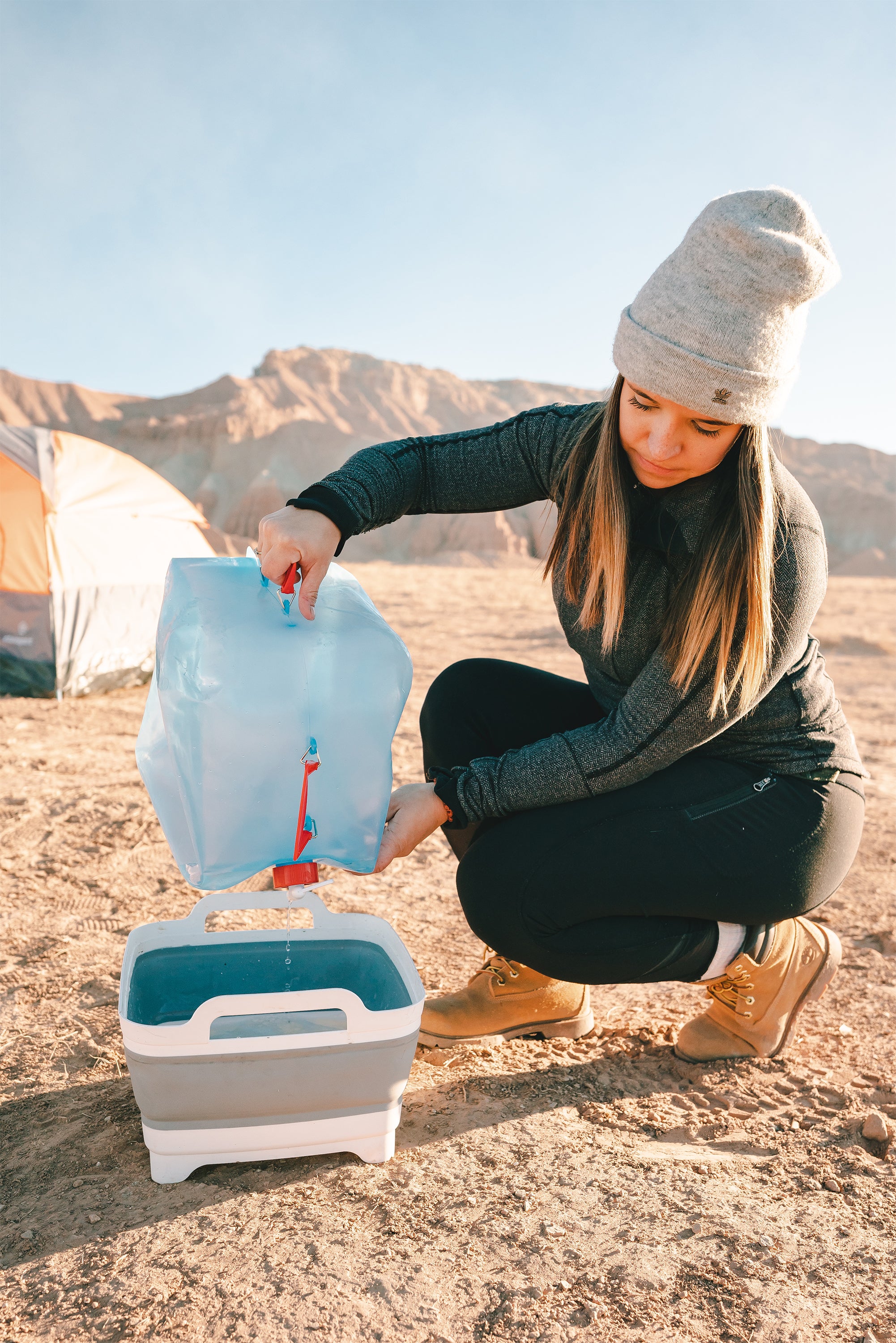 5 Gallon Collapsible Water Carrier-eSafety Supplies, Inc