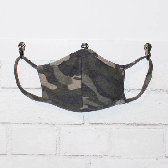 LMC Fabric Face Mask - Camo Olive-eSafety Supplies, Inc