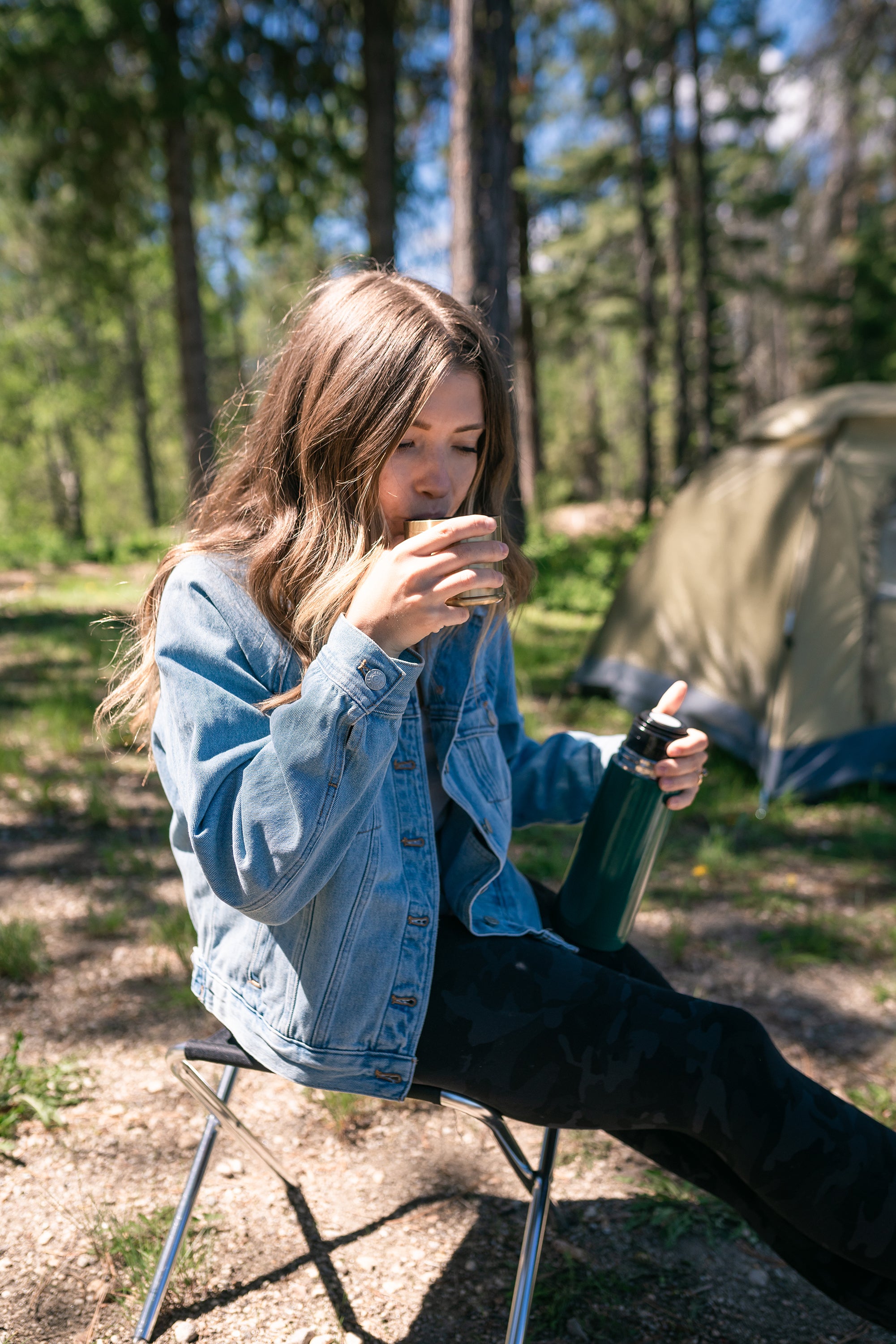 12 Ga Shotshell Thermal Bottle - 25 Oz - Green-eSafety Supplies, Inc