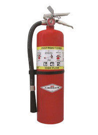 Amerex® 6 Pound Stored Pressure Regular Dry Chemical 40-B:C Fire Extinguisher For Class B And C Fires With Chrome Plated Brass Valve, Wall Bracket, Hose And Nozzle-eSafety Supplies, Inc