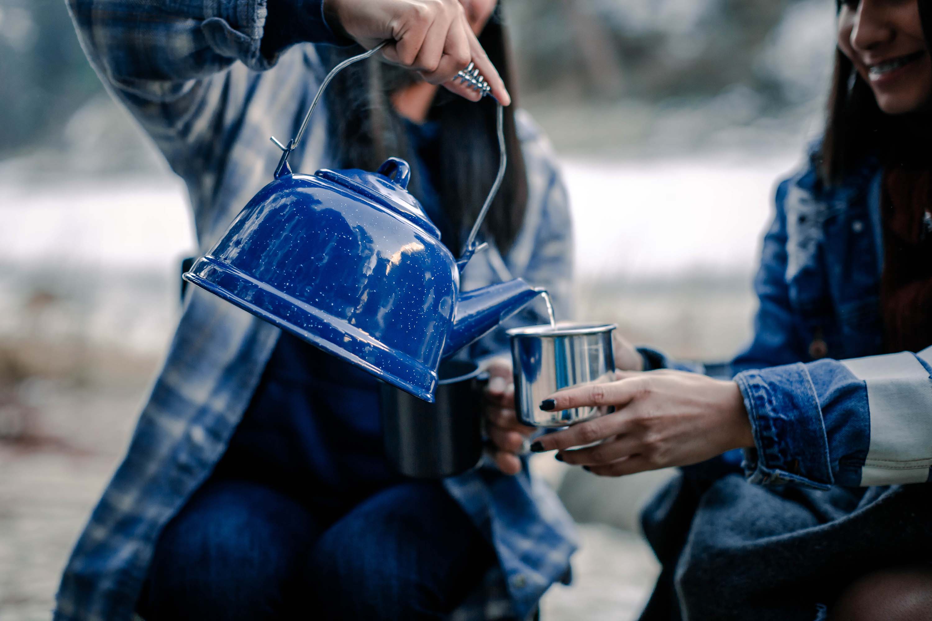 Enamel Tea Kettle - 3 Qt-eSafety Supplies, Inc