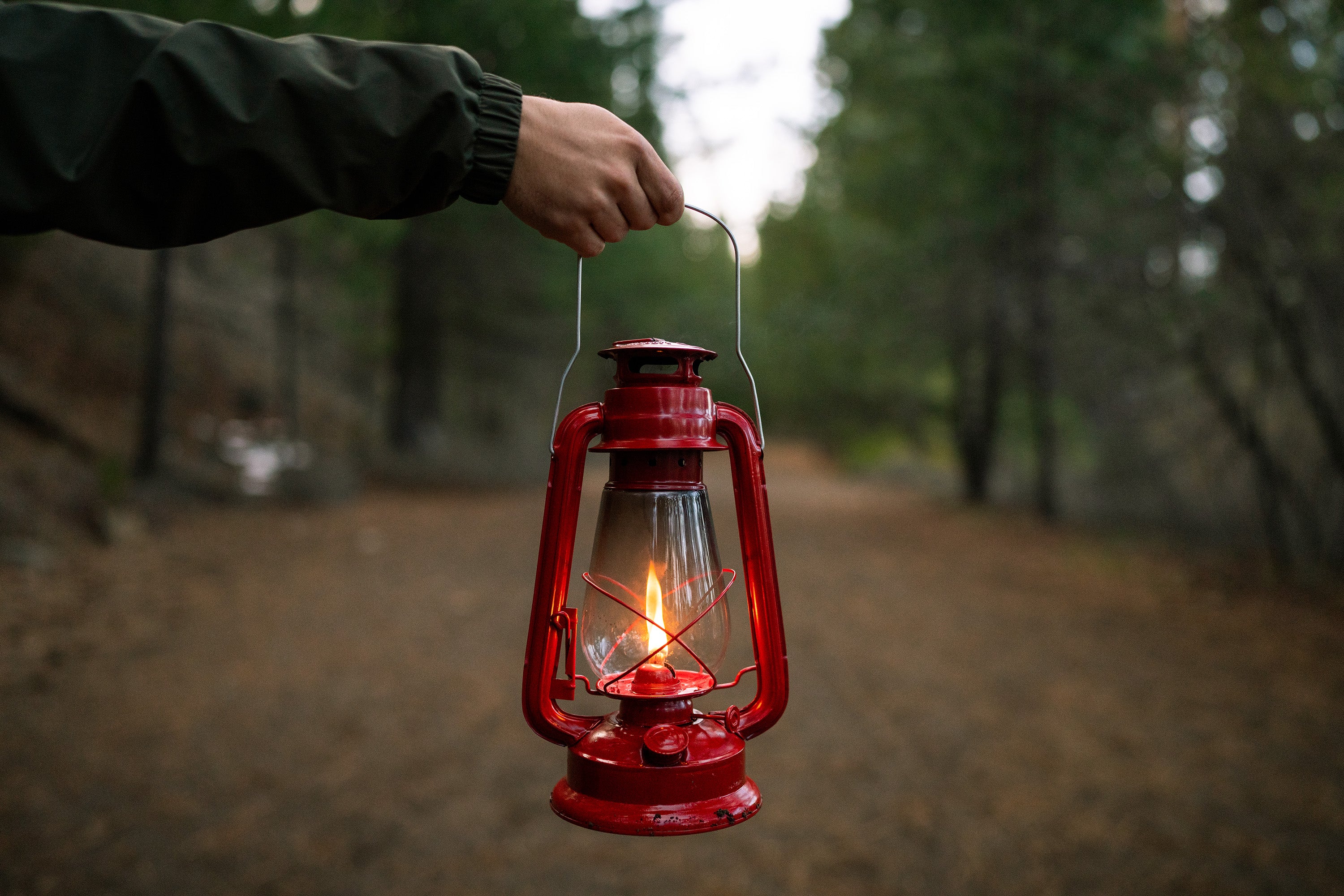 Hurricane Lantern - 12 In-eSafety Supplies, Inc