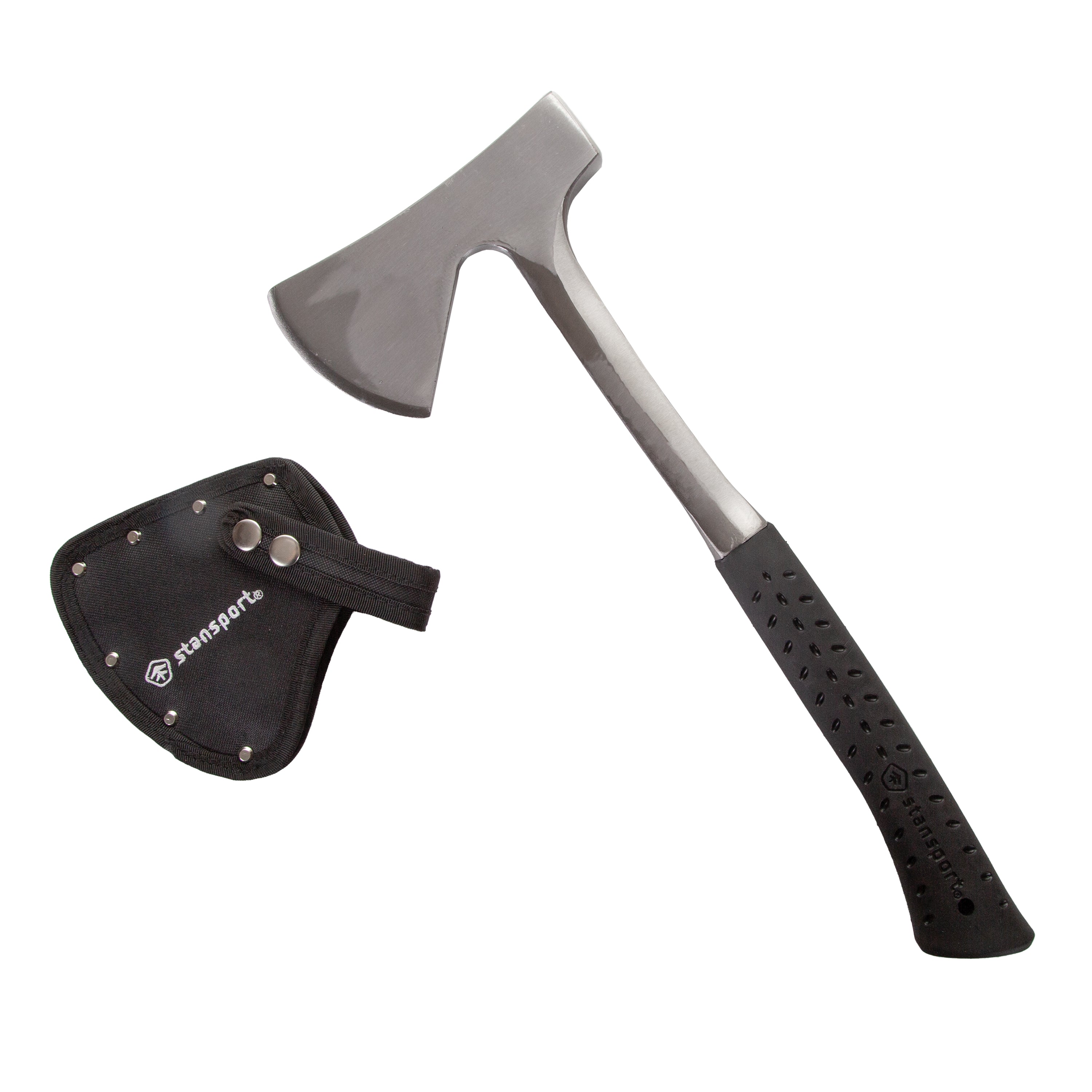 Forged Steel Axe - Rubber Handle - 15 Inch-eSafety Supplies, Inc