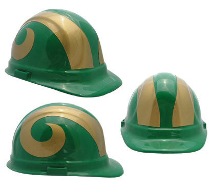 CSU Rams - NCAA Team Logo Hard Hat Helmet-eSafety Supplies, Inc