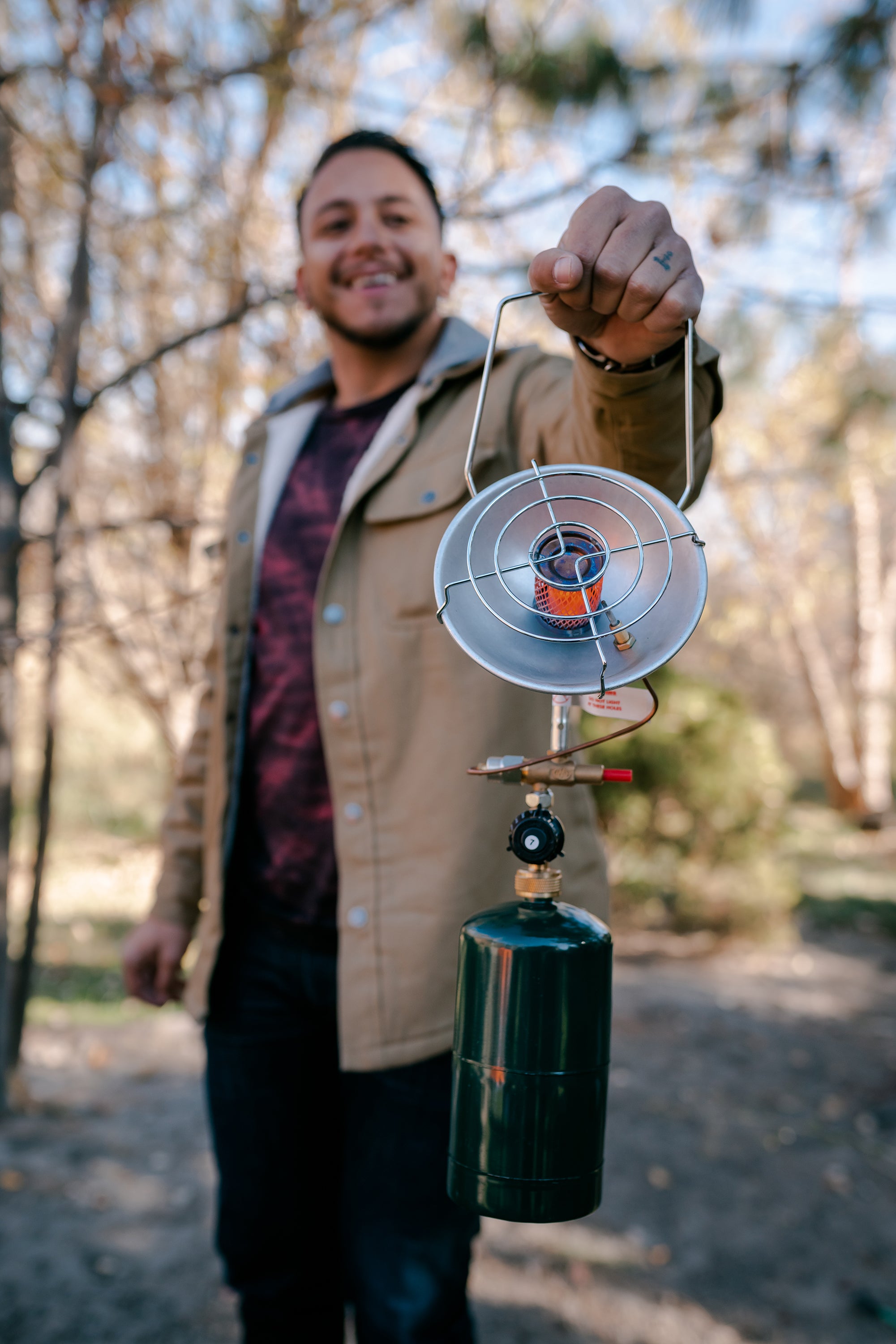 Portable Outdoor Propane Infrared Radiant Heater-eSafety Supplies, Inc