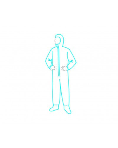 Liberty - Progard Coverall - Attached Hood & Boots - Case of 25-eSafety Supplies, Inc