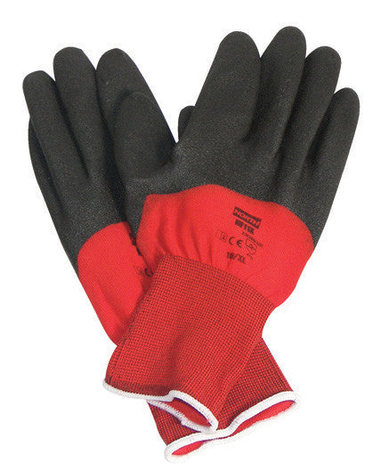 North by Honeywell NorthFlex Red PVC Palm Coated Gloves - Case-eSafety Supplies, Inc