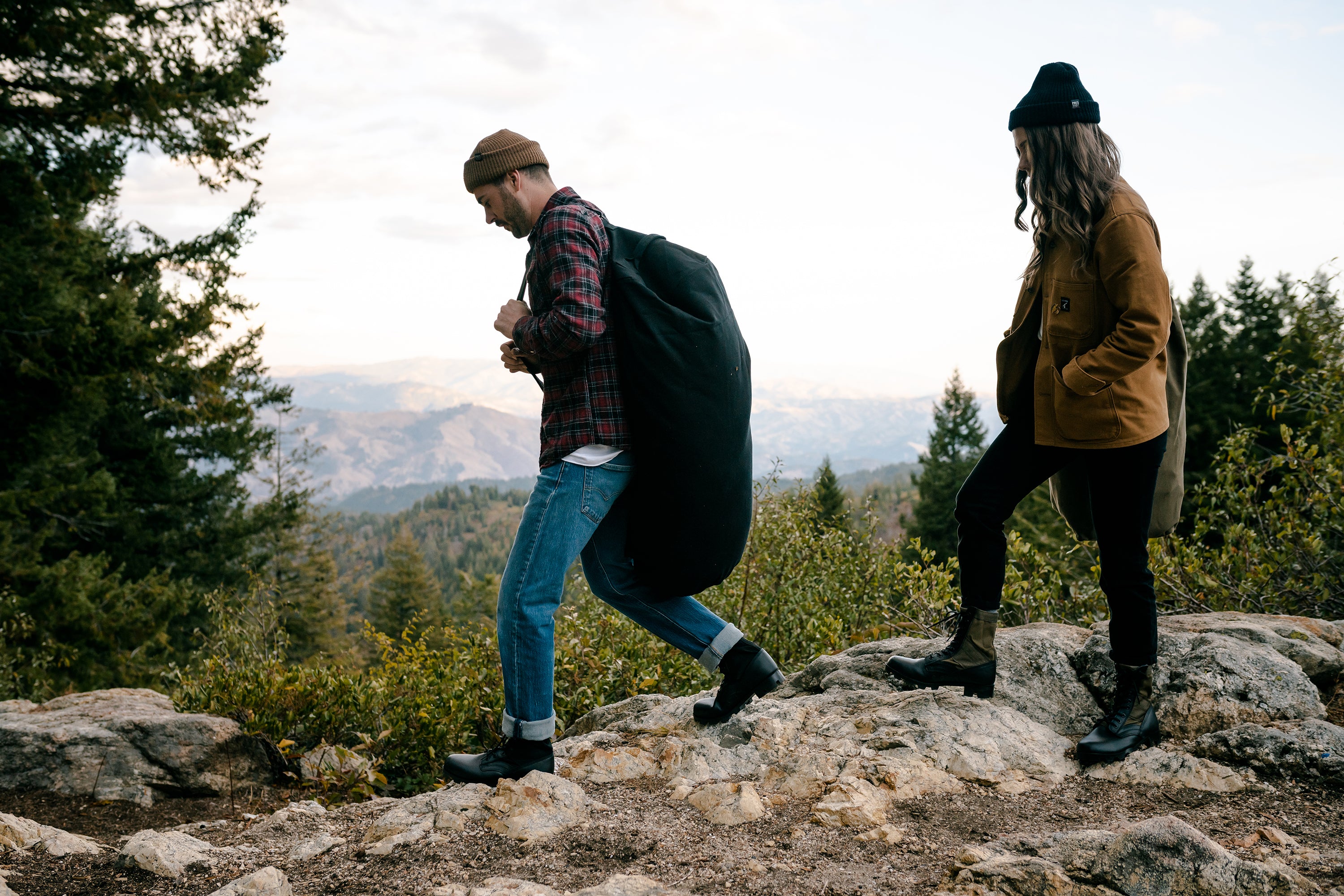 Duffel Bag With Zipper - Black - 50 In X 18 In X 18 In-eSafety Supplies, Inc