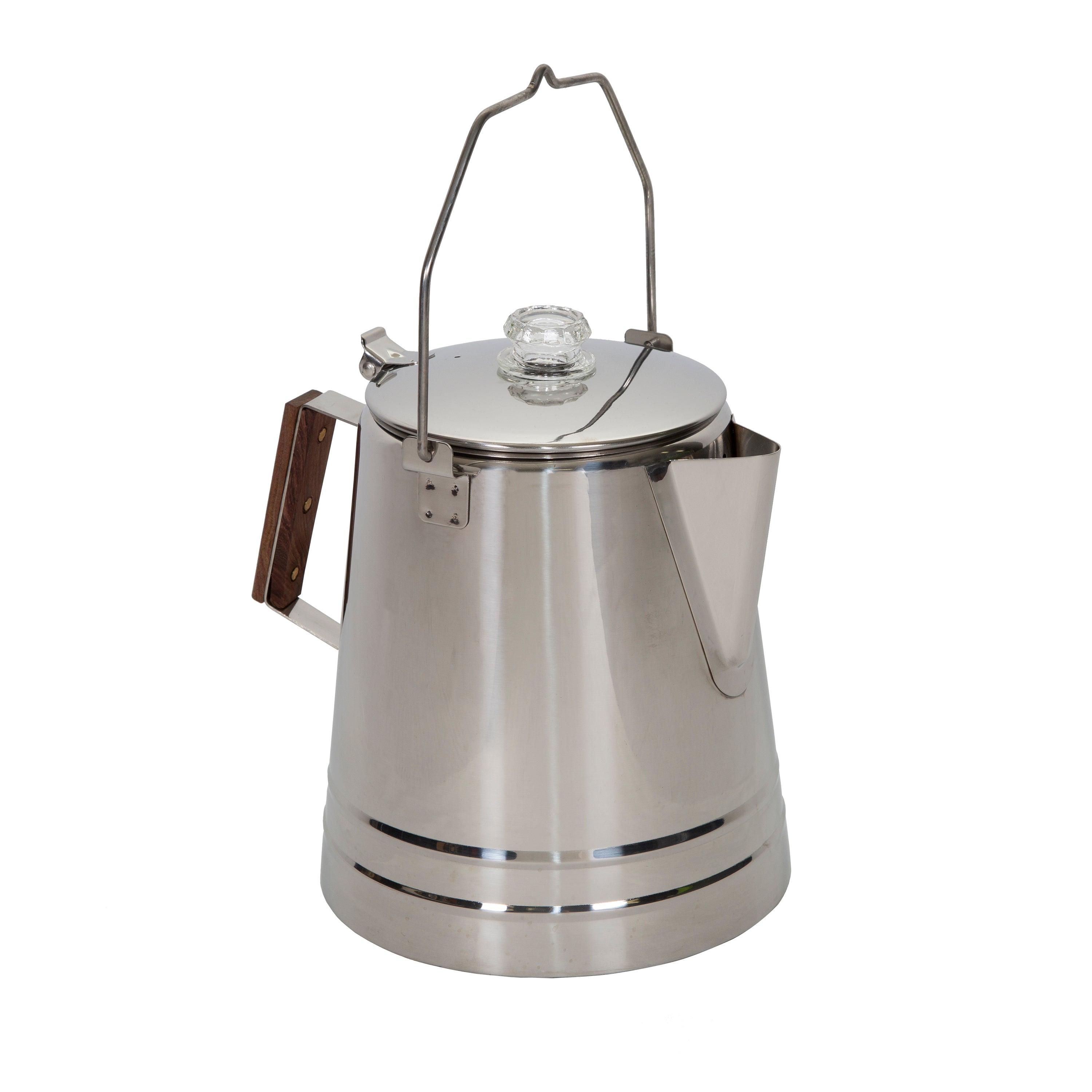 Stainless Steel Percolator Coffee Pot - 28 Cups-eSafety Supplies, Inc