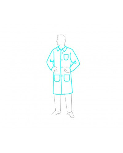 Liberty - Permagard Lab Coat - 3 Pockets - Case of 30-eSafety Supplies, Inc