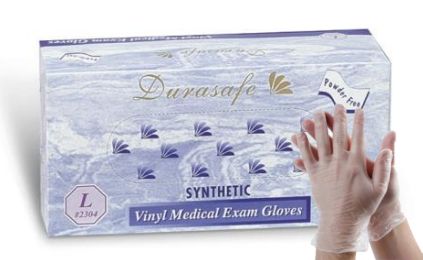 Durasafe - Vinyl Exam Gloves, Powder Free - Box-eSafety Supplies, Inc
