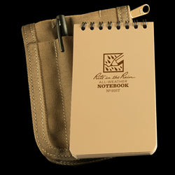 POCKET TOP-SPIRAL KIT Tan Book / Tan Cover-eSafety Supplies, Inc