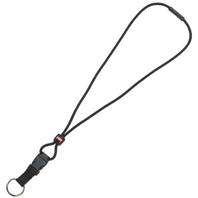 Powercord Lanyard - Black-eSafety Supplies, Inc