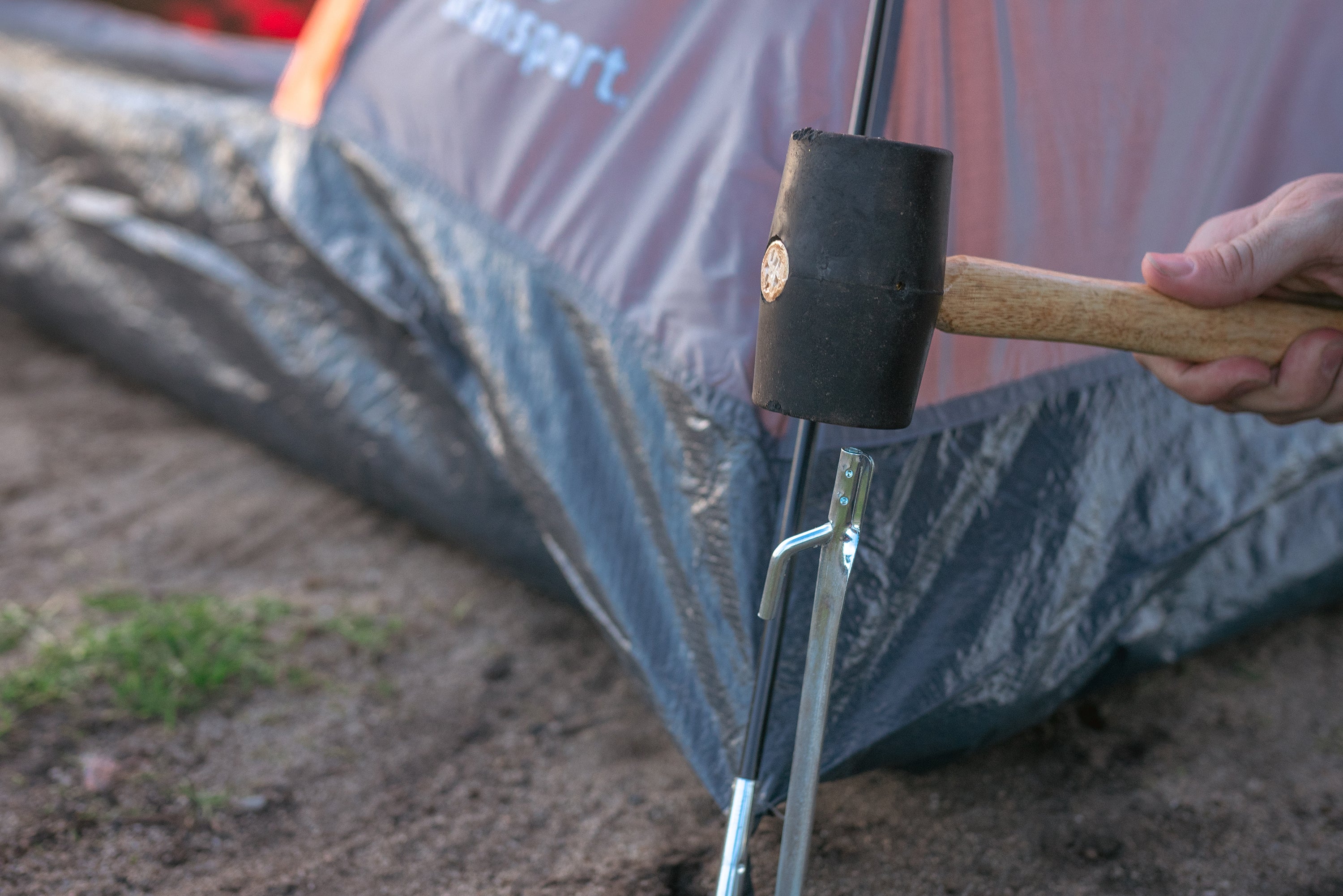 Tent Stakes - 12 Inch Steel - 4 Pack-eSafety Supplies, Inc