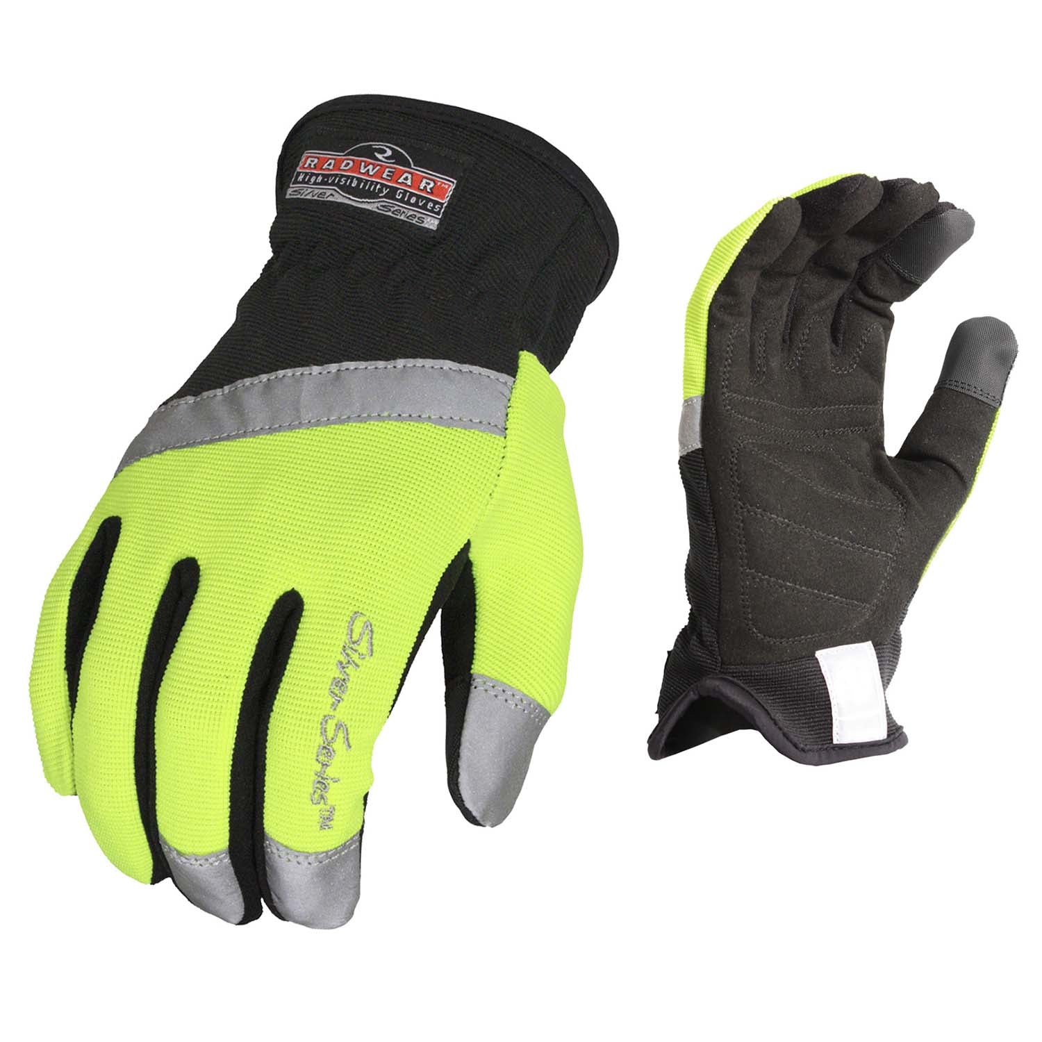 Radians RWG100 Radwear® Silver Series™ Synthetic High Visibility All Purpose Utility Glove-eSafety Supplies, Inc