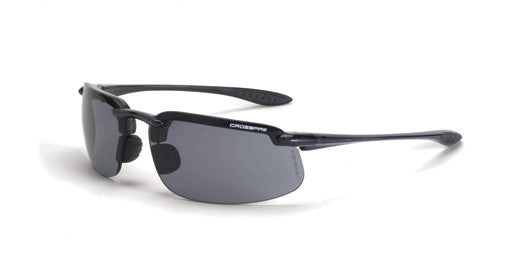 ES4 Smoke Lens Crystal Black Frame-eSafety Supplies, Inc