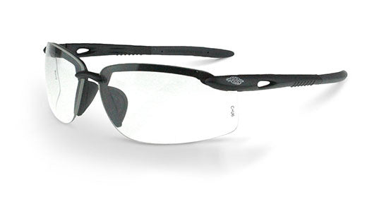 ES5W Clear Lens Matte Black Frame-eSafety Supplies, Inc