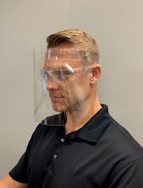 Disposable Face Shield (Made in USA)-eSafety Supplies, Inc