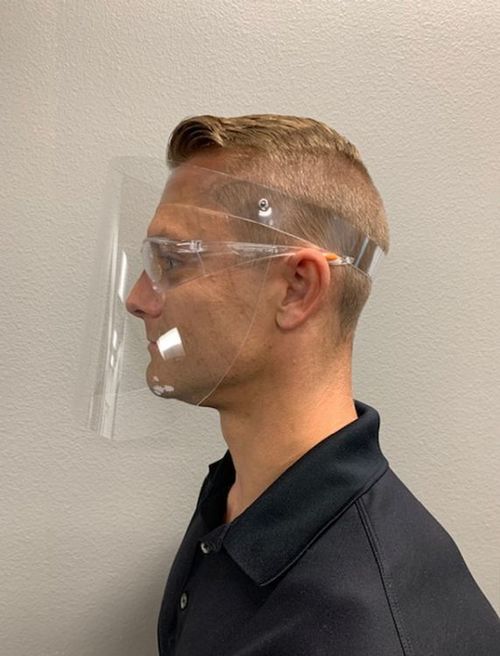Disposable Face Shield (Made in USA)-eSafety Supplies, Inc