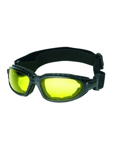 iNOX Challenger - Amber lens with black strap, and black frame-eSafety Supplies, Inc