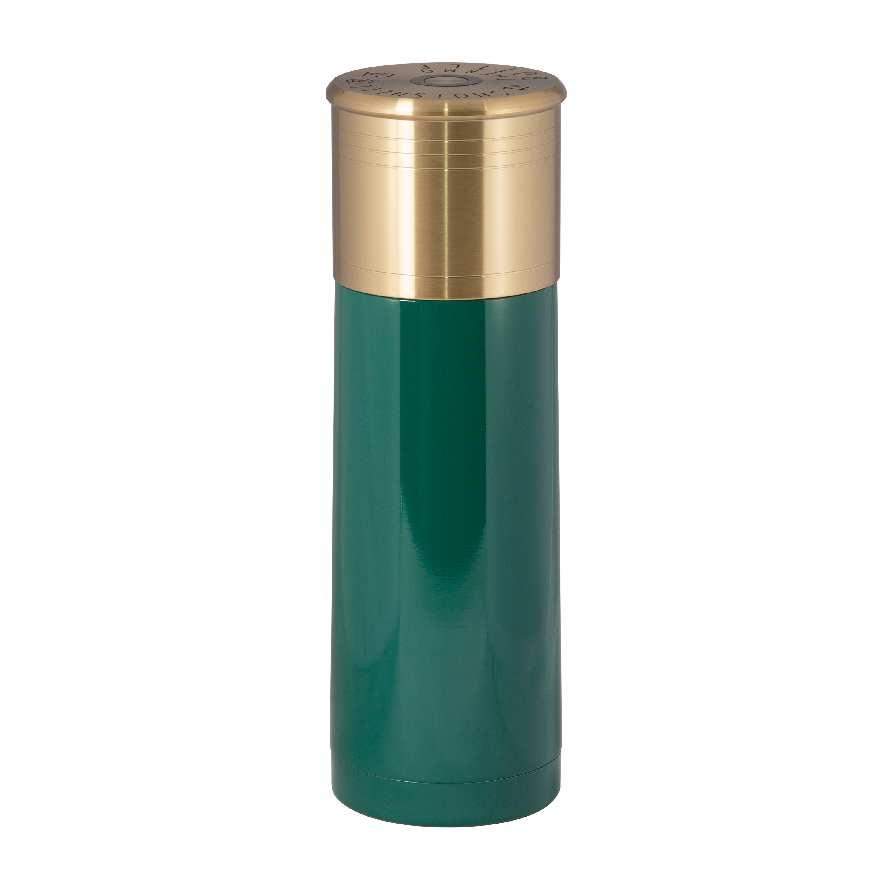 12 Ga Shotshell Thermal Bottle - 25 Oz - Green-eSafety Supplies, Inc