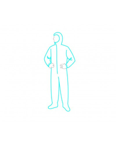 Liberty - Puregard Coverall - Attached Hood & Boots - Case of 25-eSafety Supplies, Inc