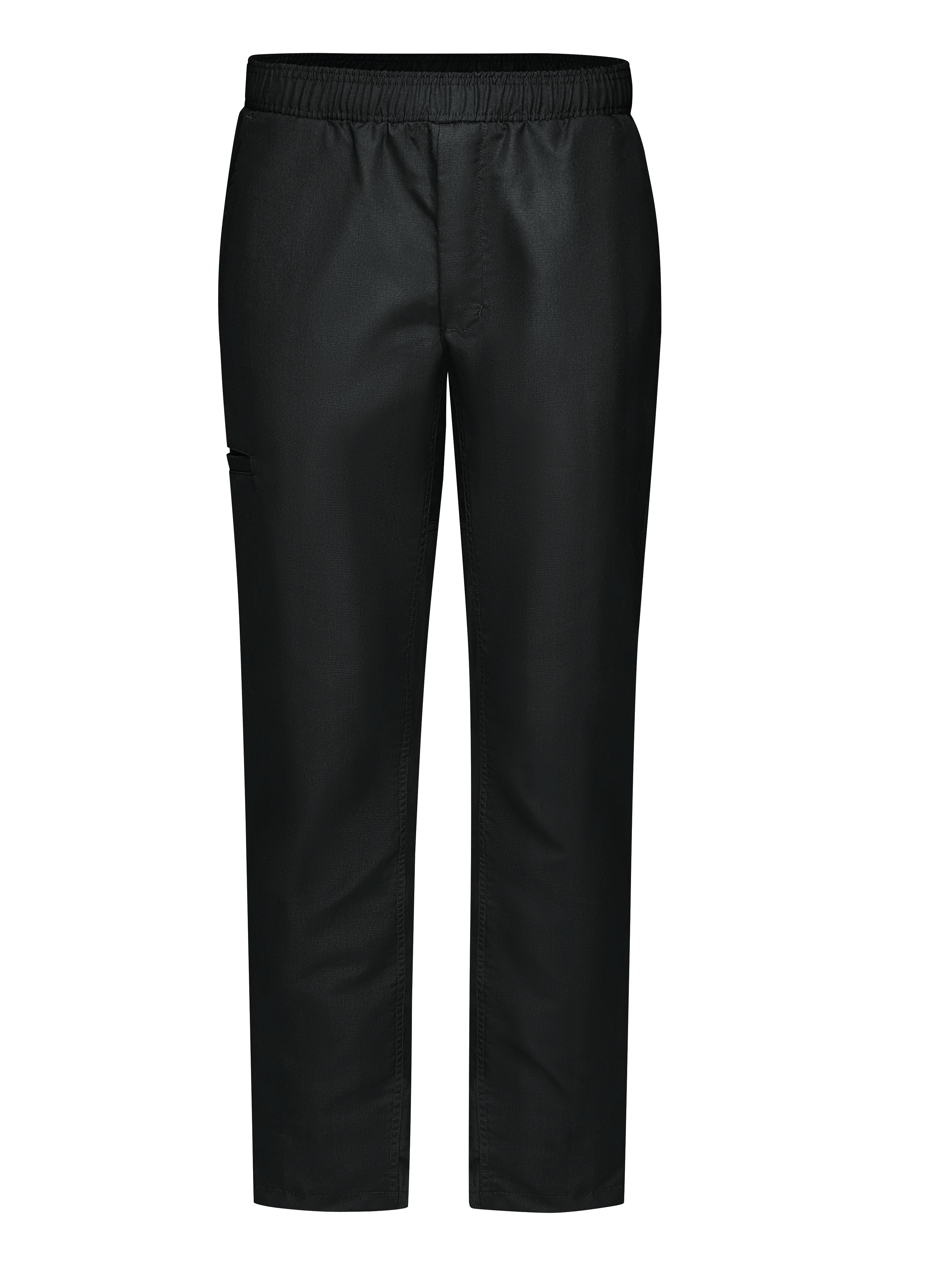 Men's Straight Fit Airflow Chef Pant 0P4M - Black-eSafety Supplies, Inc