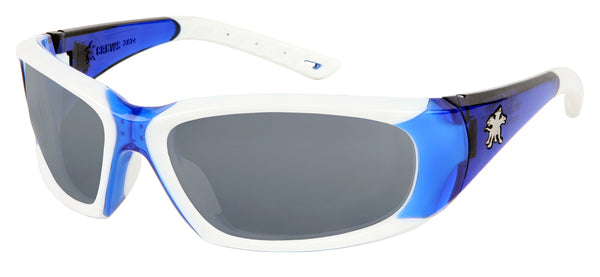 MCR Safety ForceFlex FF3 Blue/White Frame, Gray AF-eSafety Supplies, Inc