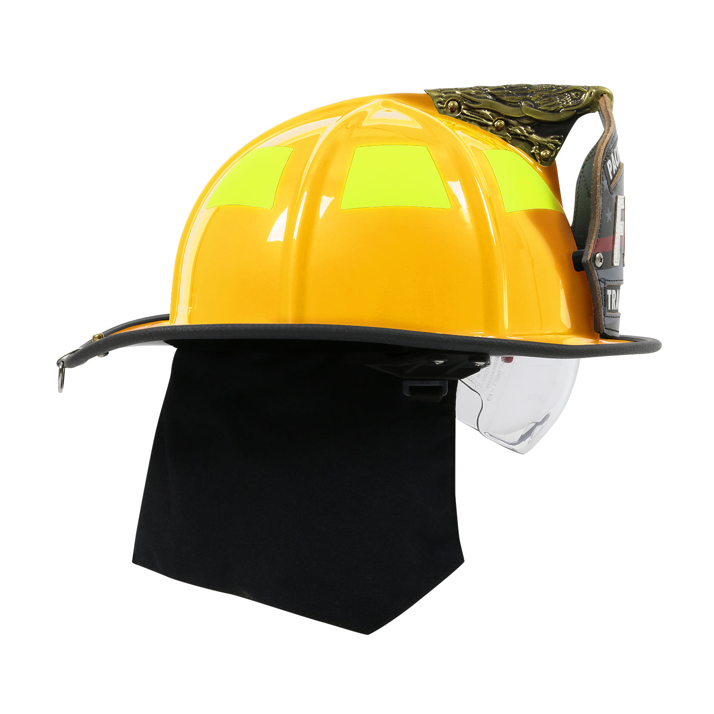 Traditional Style Structural Fire Helmet with Internal Eye Protection-eSafety Supplies, Inc