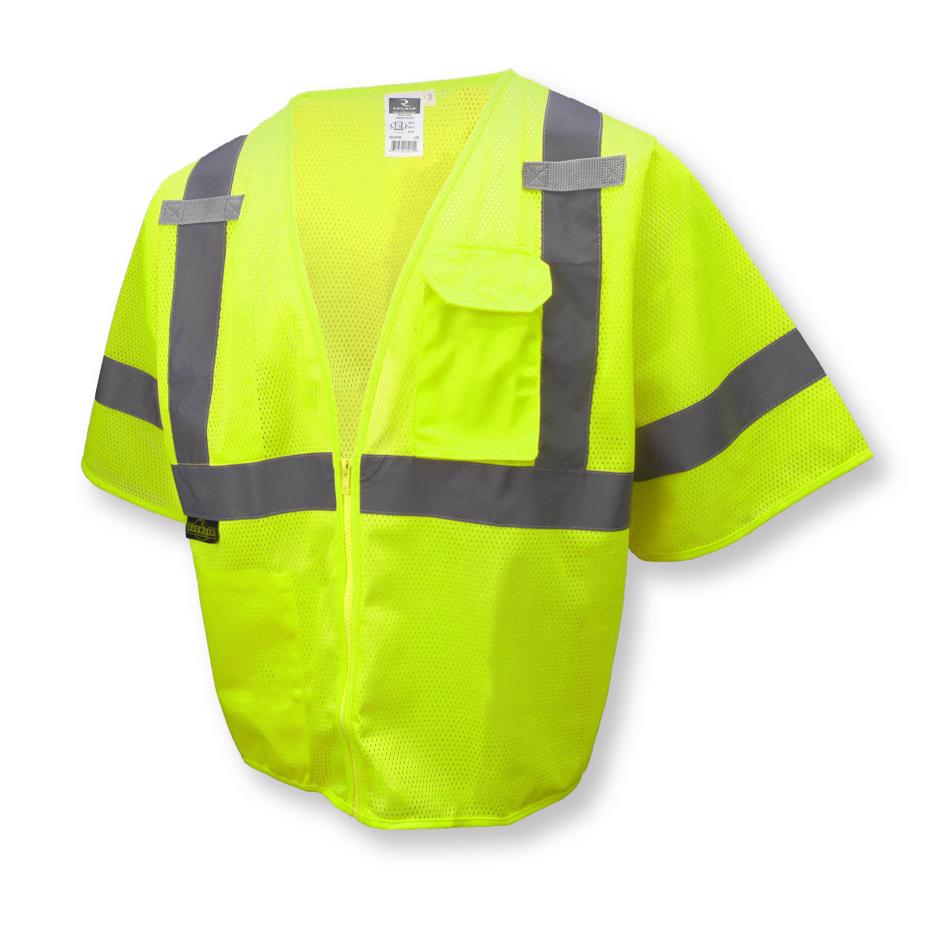 Radians SV3 Economy Type R Class 3 Mesh Safety Vest-eSafety Supplies, Inc