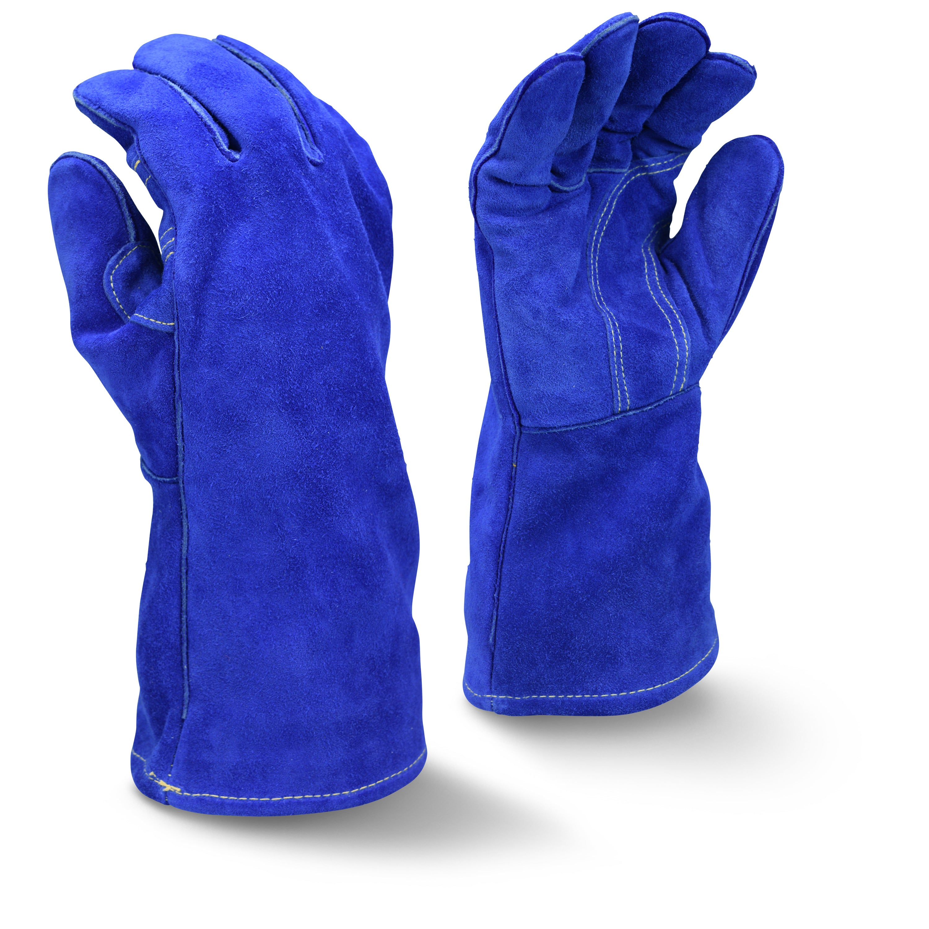 Radians RWG5410 Premium Side Split Blue Cowhide Leather Welding Glove - Size XL-eSafety Supplies, Inc