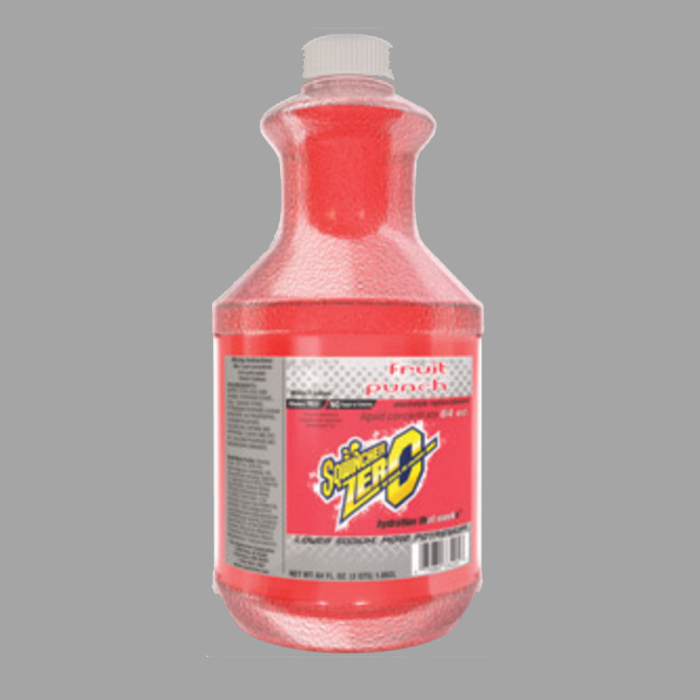 Sqwincher 64 Ounce ZERO Liquid Concentrate Bottle Electrolyte Drink-eSafety Supplies, Inc